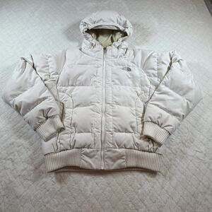 The North Face prodigy 600 down parka coat jacket - good condition…see photos